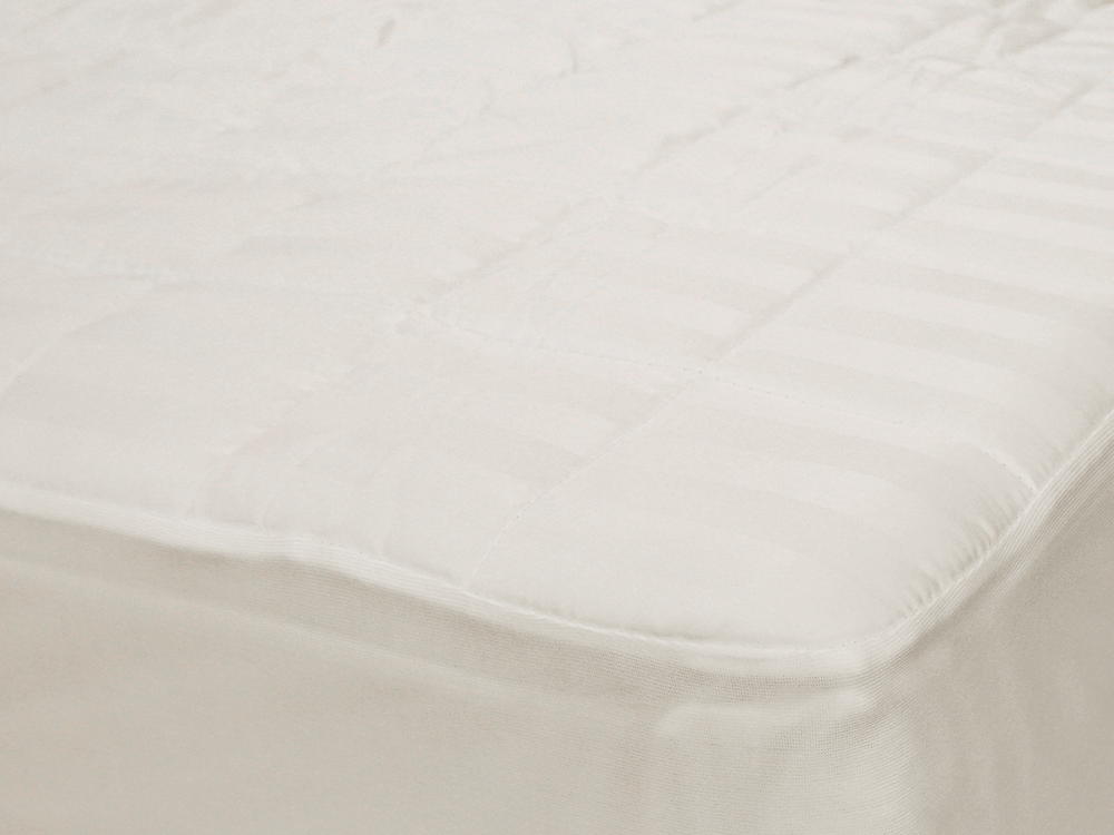 Satin gestreifte Matratzenschutz